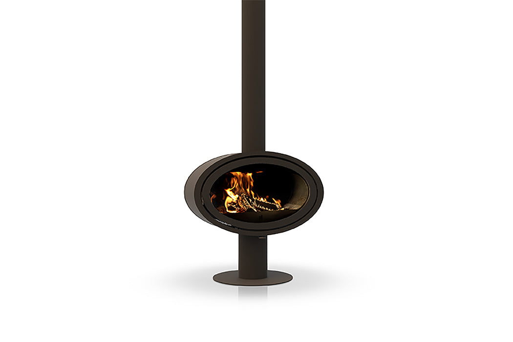 Dik Guerts Oval Wood Burning Stove