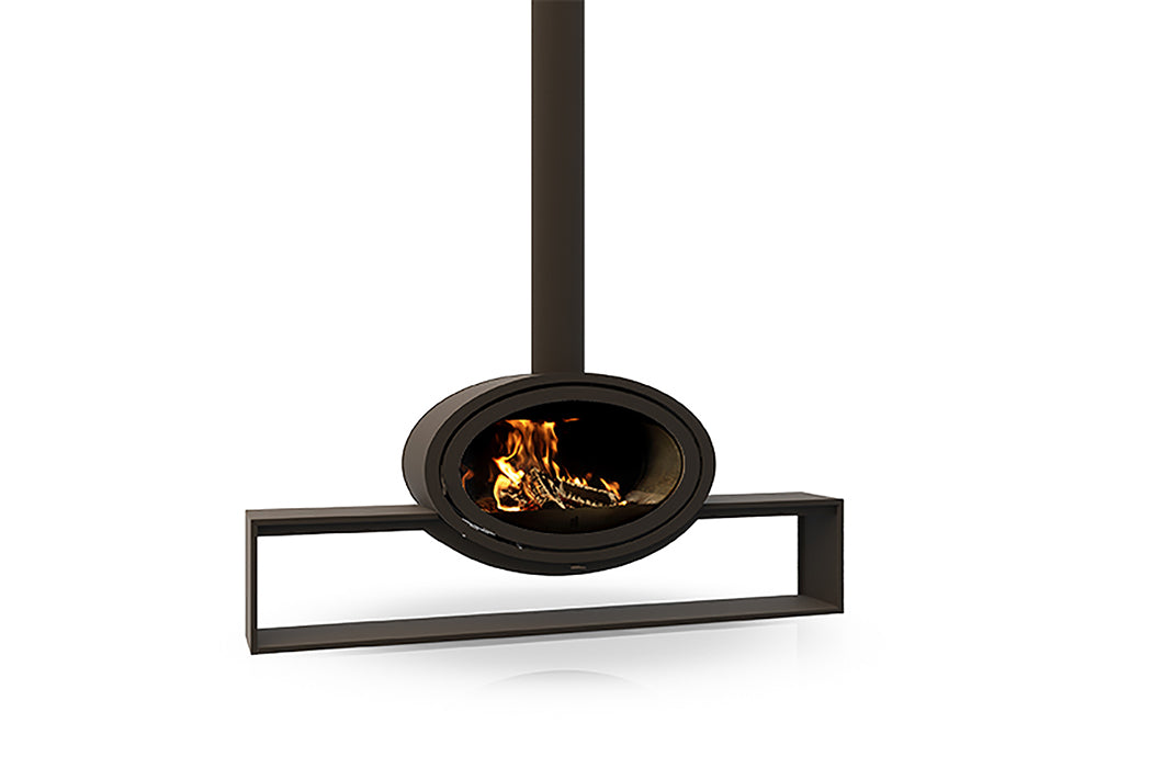 Dik Guerts Oval Wood Burning Stove