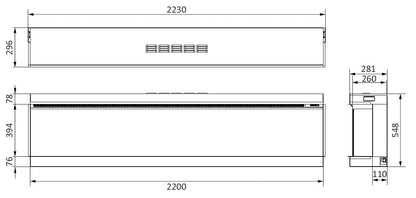 Solus VS220 Electric Fire