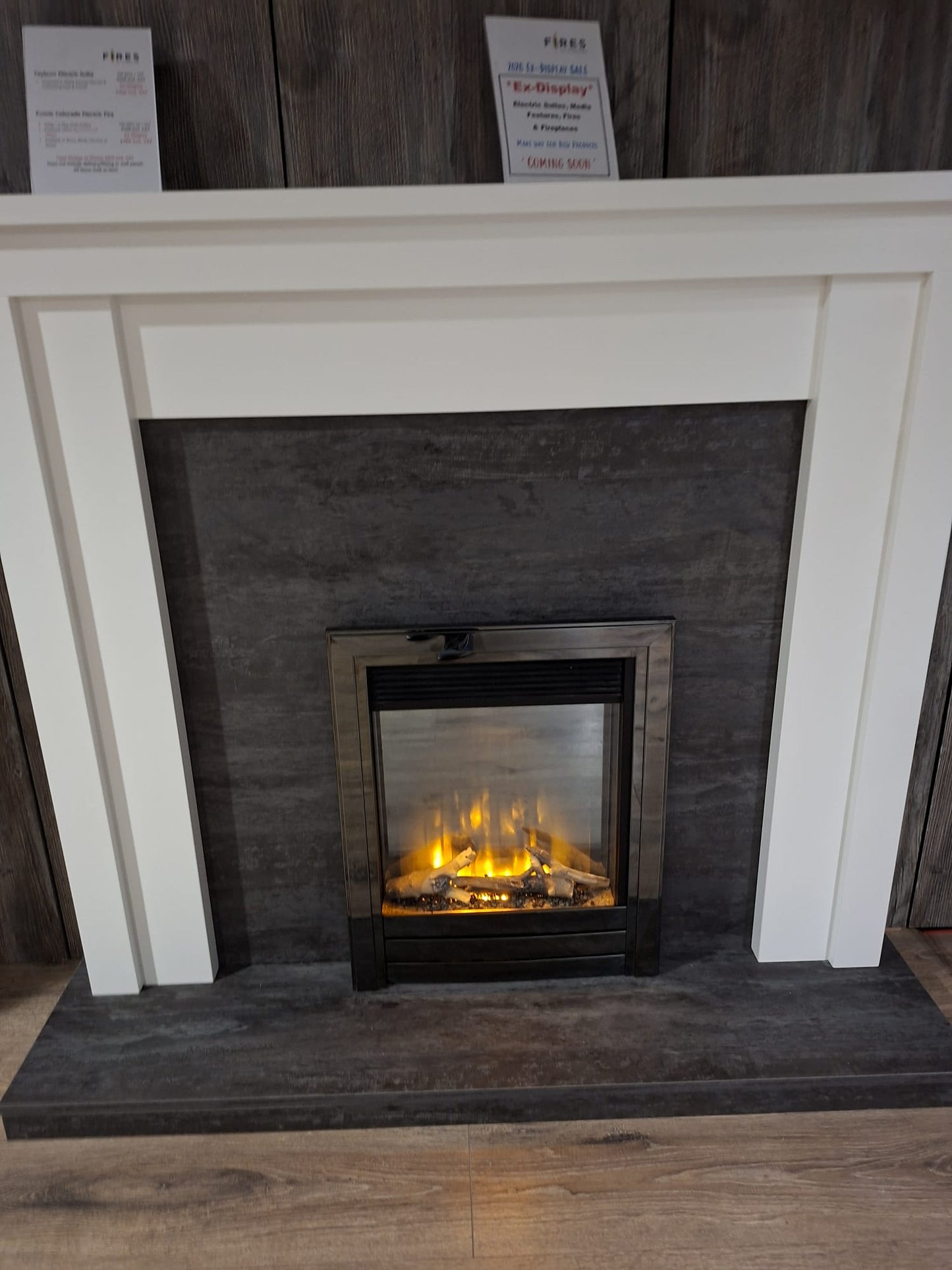 Tayburn Electric Suite & Evonic Colorado Electric Fire – Ex-Display Package